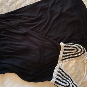 Crochet maxi dress